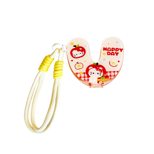 U型牙套盒便携隐形牙套收纳盒正畸牙齿矫正器透明假牙清洗清洁盒