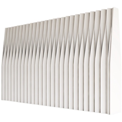 屏风隔断简约现代白色防水隔墙