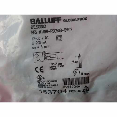 议价全新原装正品BALLUFF巴鲁夫BES0082  BES M18MI-PSC50B-BV02