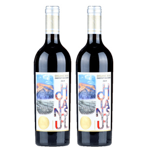 【官方正品】贺兰神精选特级有机赤霞珠干红葡萄酒国产宁夏特产