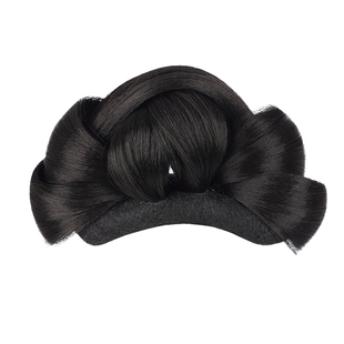 汉服假发古风一体式全套头饰发包盘发古装发髻头饰明制唐风发型女