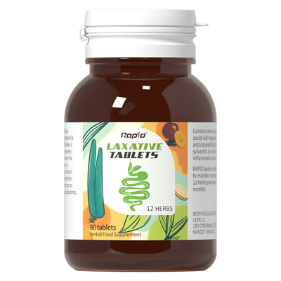 Rapid锐品噗噗片通畅宿便秘润排便西梅清果蔬膳食纤维片促肠蠕动