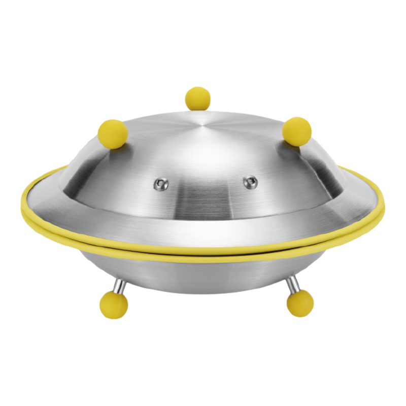 卷宗商店 | Palform 外太空特队不锈钢餐盘水果盘圆形托盘沙拉碗