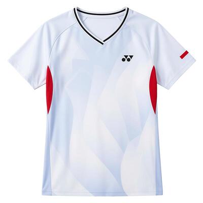 YONEX尤尼克斯羽毛球服男女短袖T恤yy透气速干运动上衣2101926BCR