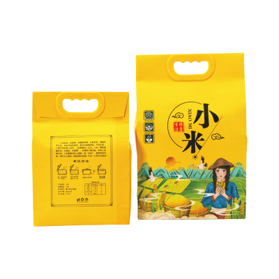 小米包装袋5斤10斤大米包装定制
