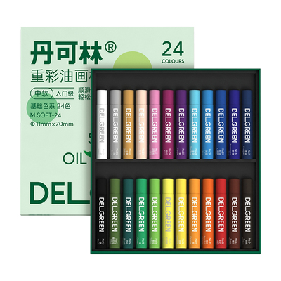 更适合孩子使用丹可林入门油画棒