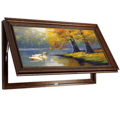 大尺寸开关遮挡美式电表箱装饰画