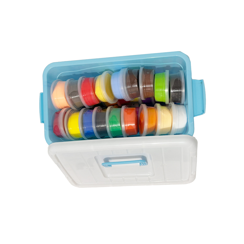 黏土超轻无毒味儿童手工diy橡皮泥小学生幼儿园女玩具12 24 36色