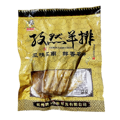 名扬轩孜然羊排500g腌制羔羊肋排