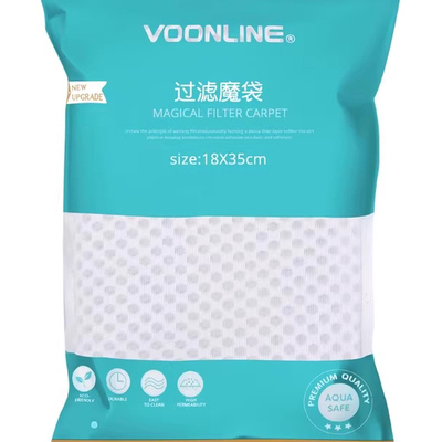 鱼缸专用手撕羊绒棉过滤棉魔毯