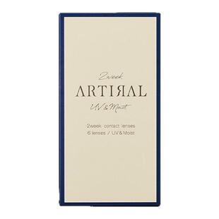 ARTIRAL UV Moist双周抛美瞳彩色隐形眼镜6片装水润透亮