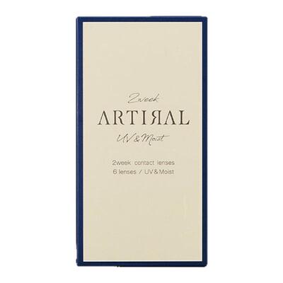 日本直邮ARTIRAL UV Moist双周抛美瞳彩色隐形眼镜6片装水润透亮