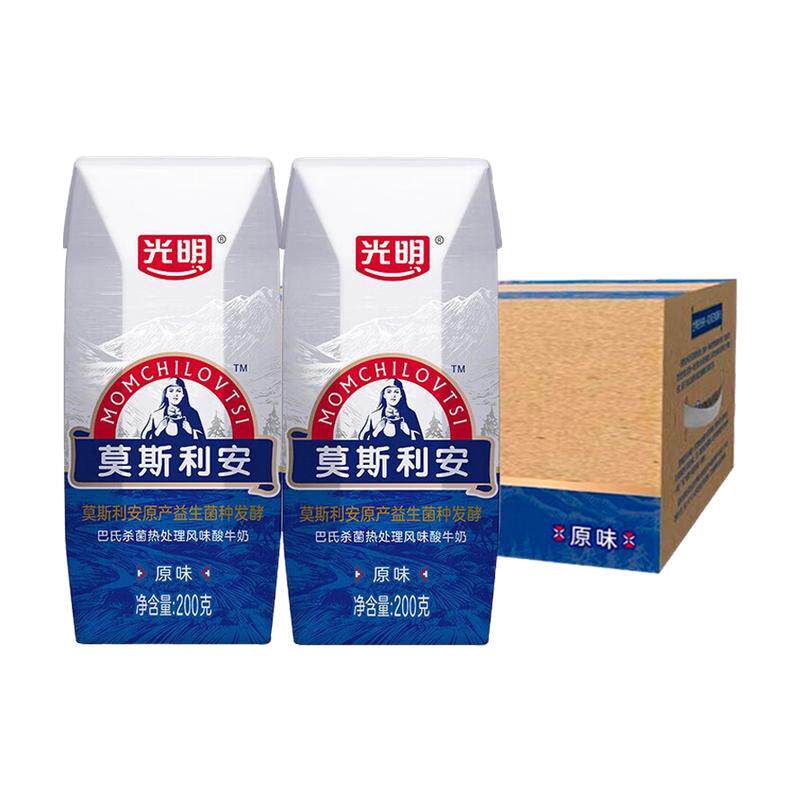 光明莫斯利安200ml*24盒原味酸奶