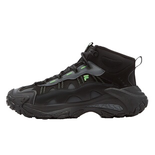 FILA FUSION斐乐山脉鞋2高帮加绒女鞋男鞋冬季保暖运动鞋老爹鞋子