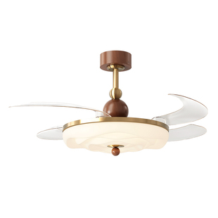 风扇灯2026新款吊扇隐形家用客厅餐厅卧室带电扇一体吊灯扇吊扇灯