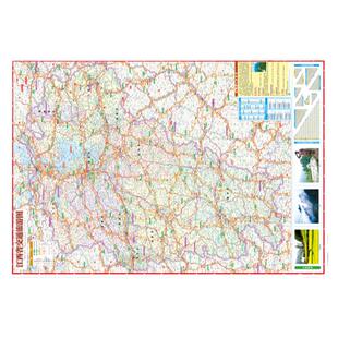 2025年江西省交通旅游图 江西地图 南昌城区图  自助游 自驾游旅行攻略指南导航 生活 防水耐磨撕不烂 公路 景点 美食 购物