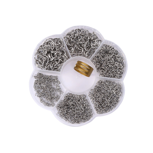 耳环项链连接扣开口圈diy配件材料盒连接圈手工手链饰品工具套装