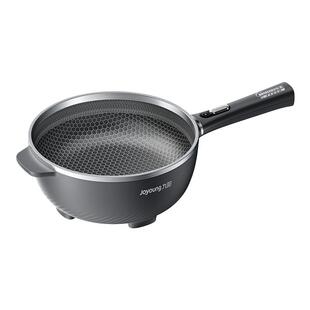 九阳电炒锅304蜂窝不锈钢家用多功能电炒菜一体式电火锅蒸煎炒煮