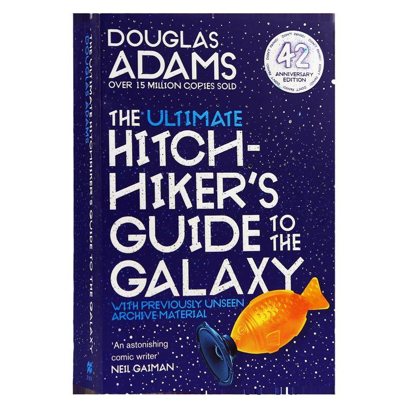 银河系搭车客指南 银河系漫游指南 五部曲合集 英文原版 The Ultimate Hitchhiker's Guide totheGalaxy 亚当斯 科幻小说影视原著