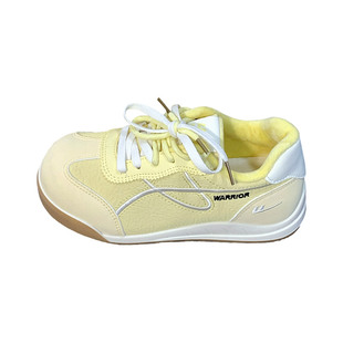 回力柠檬黄加绒德训鞋女冬季新款百搭软底加厚棉鞋休闲软底运动鞋