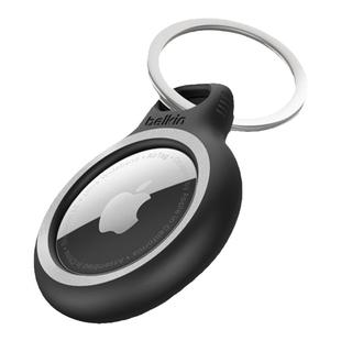 Belkin贝尔金适用苹果AirTag钥匙扣全包保护套防摔挂扣airtags卡扣追踪器宠物定位挂绳扣跟踪器登山扣防丢器