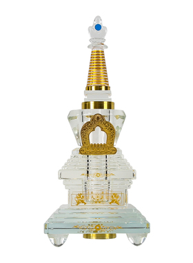 水晶供佛塔家用菩提舍利塔