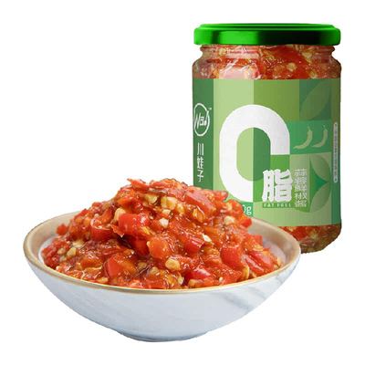 川娃子0脂蒜蓉鲜椒酱拌面辣椒酱
