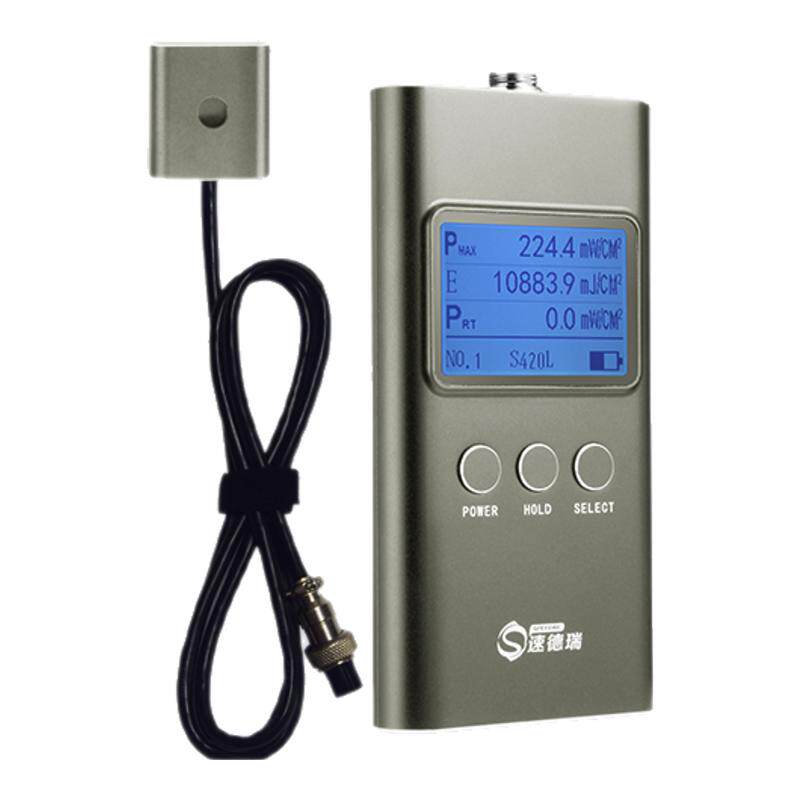 紫外蓝光能量辐照计SDR420L光强照度计蓝光理疗灯能量强度检测仪