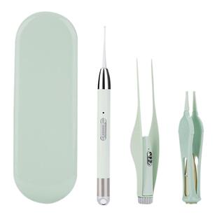 babycoupe婴儿发光带灯挖耳勺儿童专用宝宝安全小软头掏耳朵神器