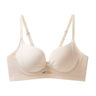 猫人内衣女聚拢小胸显大立体承托无痕美背提拉收副乳防下垂文胸罩