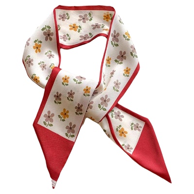 2025新款超薄百搭发带长条丝巾