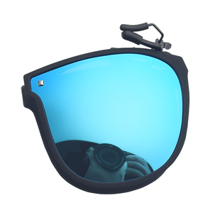 折叠墨镜夹片男女近视专用偏光太阳镜司机骑行开车上翻开防紫外线