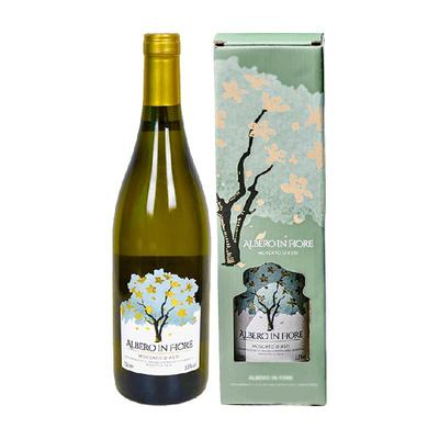 壹树花甜白起泡酒礼盒装