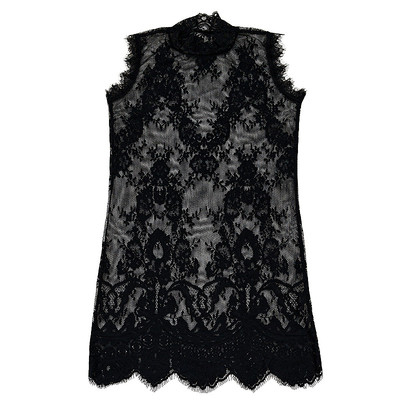 2025秋装新款蕾丝打底衫女内搭秋冬叠穿洋气镂空中长款网纱上衣潮