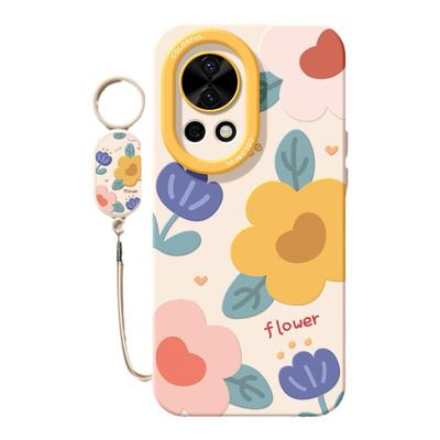 适用华为nova14手机壳女款nova13pro保护套全包nova12硅胶9防摔8磨砂7se活力版6涂鸦11彩色ultra花朵hi软外壳