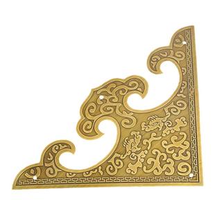 中式仿古纯铜大门铜护角木门包角老式古建别墅农家院门装饰铜护角