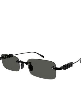 开云眼镜古驰GUCCI男女同款方框窄框小框防晒太阳镜墨镜GG1808S