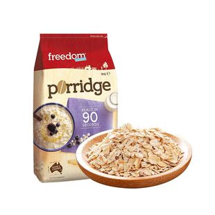 澳洲进口澳菲顿免煮即食燕麦片1kg谷物健身代餐营养早餐0添加蔗糖