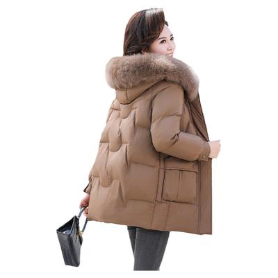 新款中老年女款洋气保暖外套