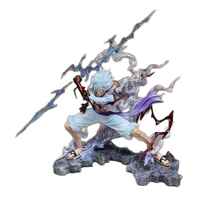 海贼kg wink 紧握雷电 与神为伍28cm尼卡路飞 动漫手办模型