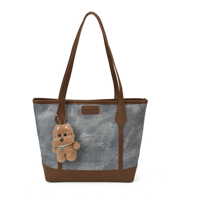 通勤大容量时尚复古高级感托特包