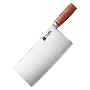 信作1号厨片刀440C复合钢菜刀酒店厨师刀中式切片商用大菜刀薄片