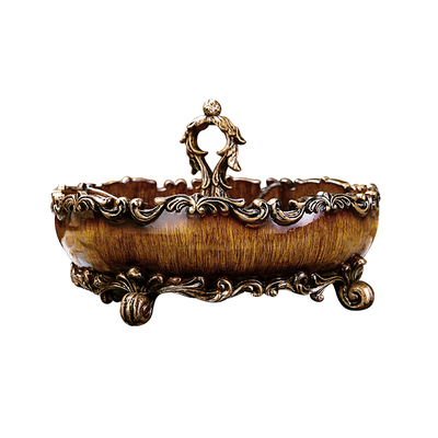 欧式复古分格干果盘糖果盘欧式客