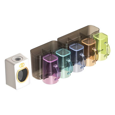 【掉落白送】一家人牙刷置物架