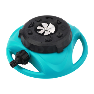 园林转盘型自动旋转浇水器喷雾喷头花园庭院浇花神器菜地灌溉系统