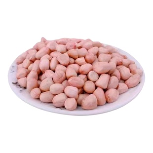 【新客专享】粉皮花生米现剥新货特价精选无壳白沙花生米颗粒饱满