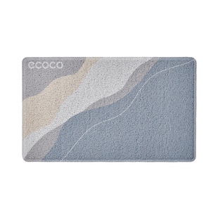 ecoco入户门地垫门口家用防滑门垫2025新款进门玄关耐脏线圈脚垫