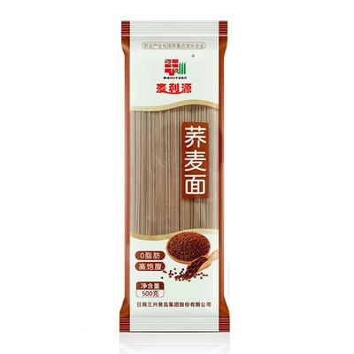 麦利源荞麦风味面条挂面0脂肪饱腹粗杂粮健身无糖精代餐主食批发