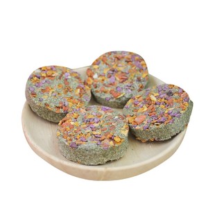 赫尔达果蔬草饼兔子磨牙龙猫荷兰猪豚鼠什锦零食仓鼠营养草砖草棒