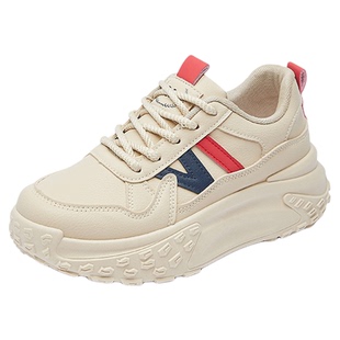 北极海鹦老爹鞋女2025年秋季新款百搭小个子不累脚增高休闲运动鞋